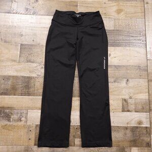 Brooks Running Pants Women’s Small Black Bootcut Yoga Fitness Stretch 30.5”